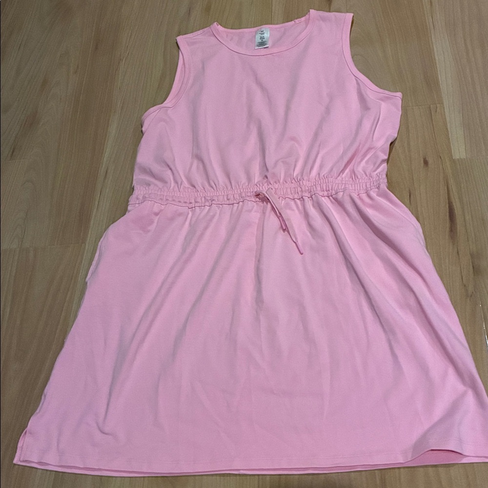 Member MarK pink sleeveless tank dress